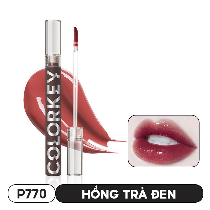 Son Tint Gương Bóng Bền Màu, Lâu Trôi Colorkey Airy Lip Mirror Series 1.7g