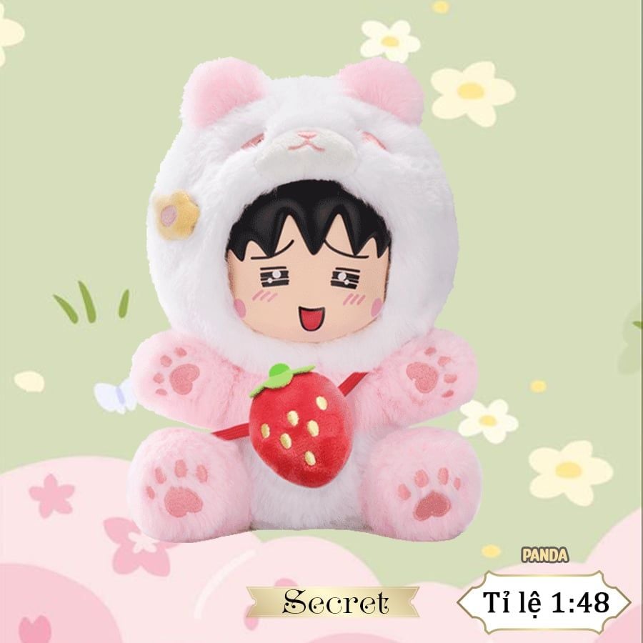 Mô Hình Đồ Chơi Búp Bê Chibi Maruko-chan Cosplay Party Series Plush Blind Box - WMR-0001