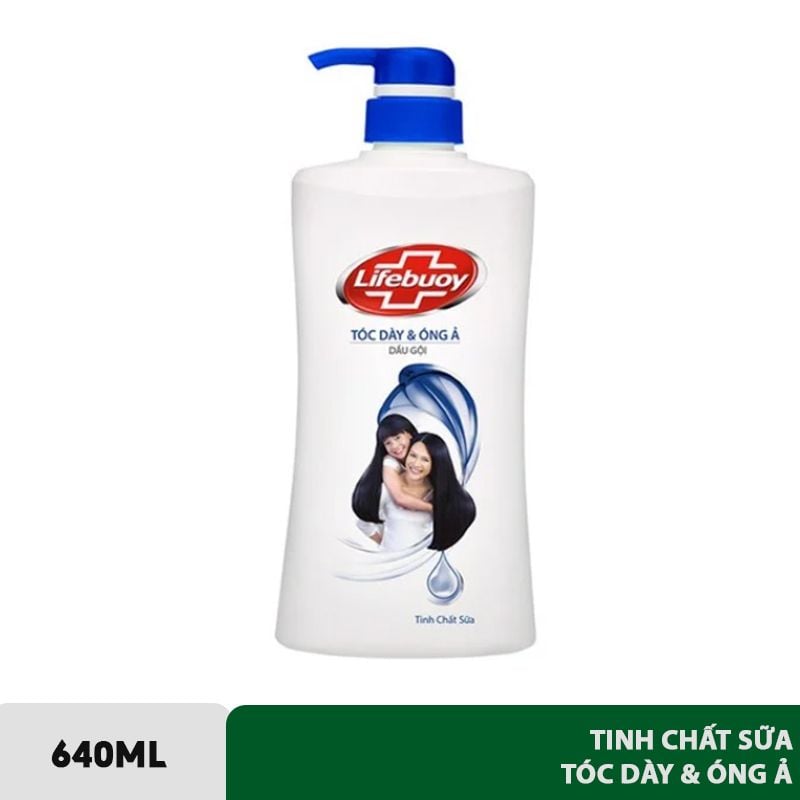 [640g] Dầu Gội Lifebuoy Dưỡng Tóc Dày, Mềm Mượt & Kháng Khuẩn #MỀM MƯỢT & KHÁNG KHUẨN