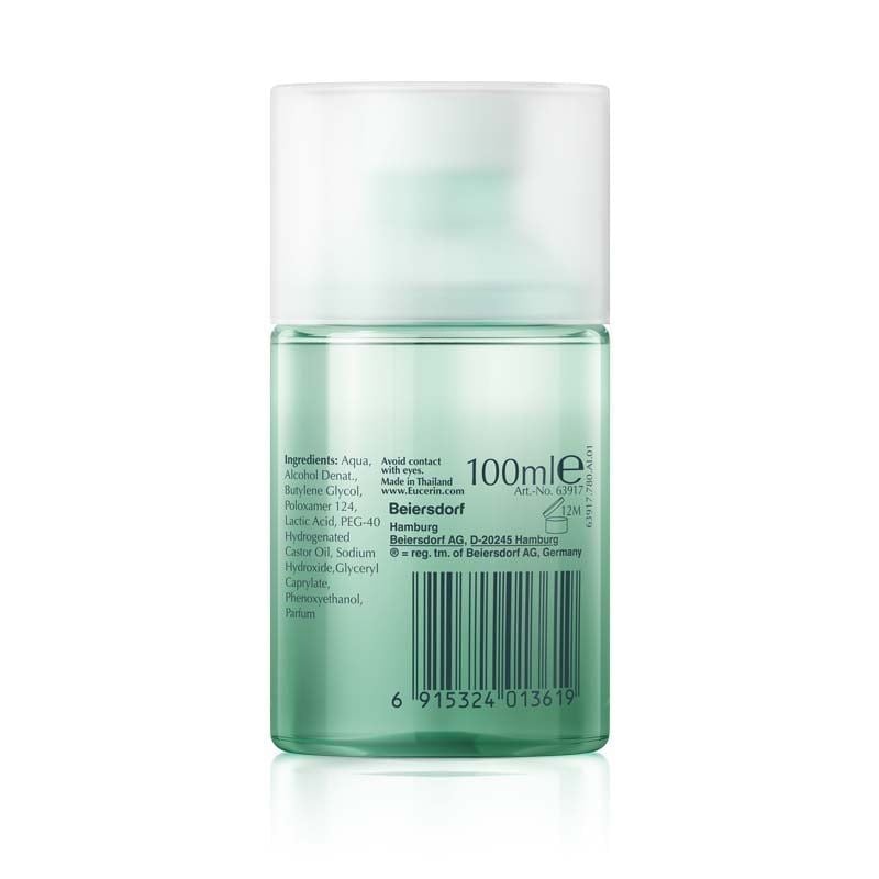 Nước Cân Bằng Eucerin Dành Cho Da Dầu Mụn Acne-Prone Skin Pro Acne Solution Toner 100ml