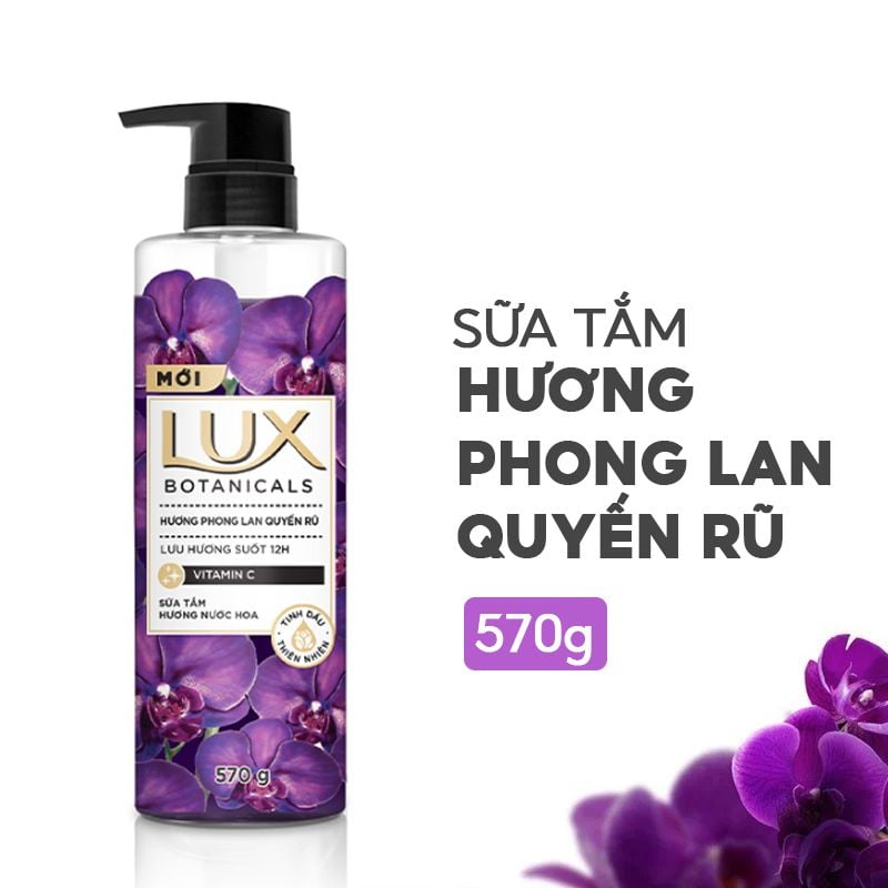 Sữa Tắm Nước Hoa Sáng Mịn Da LUX Botanicals