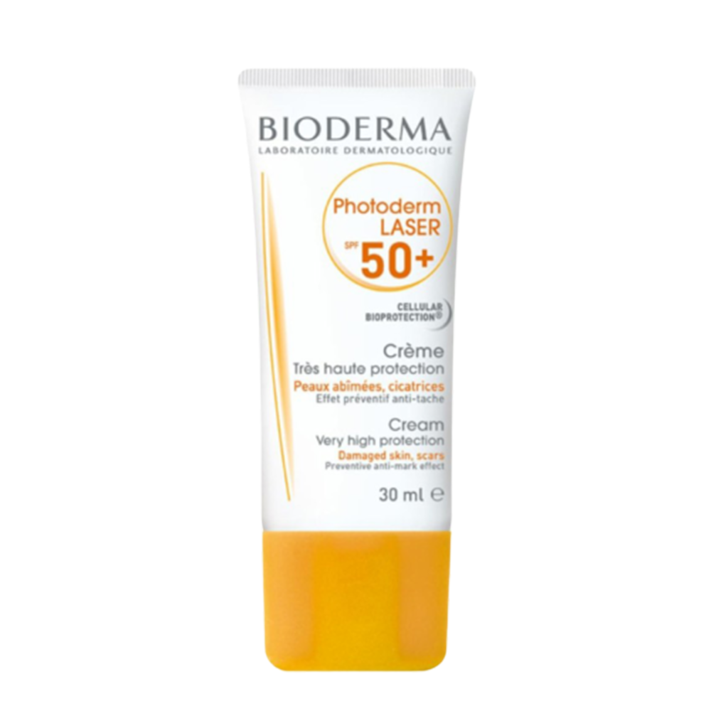 Kem Chống Nắng Bảo Vệ Da Tổn Thương  Bioderma Photoderm Laser Cream SPF 50+ 30ml