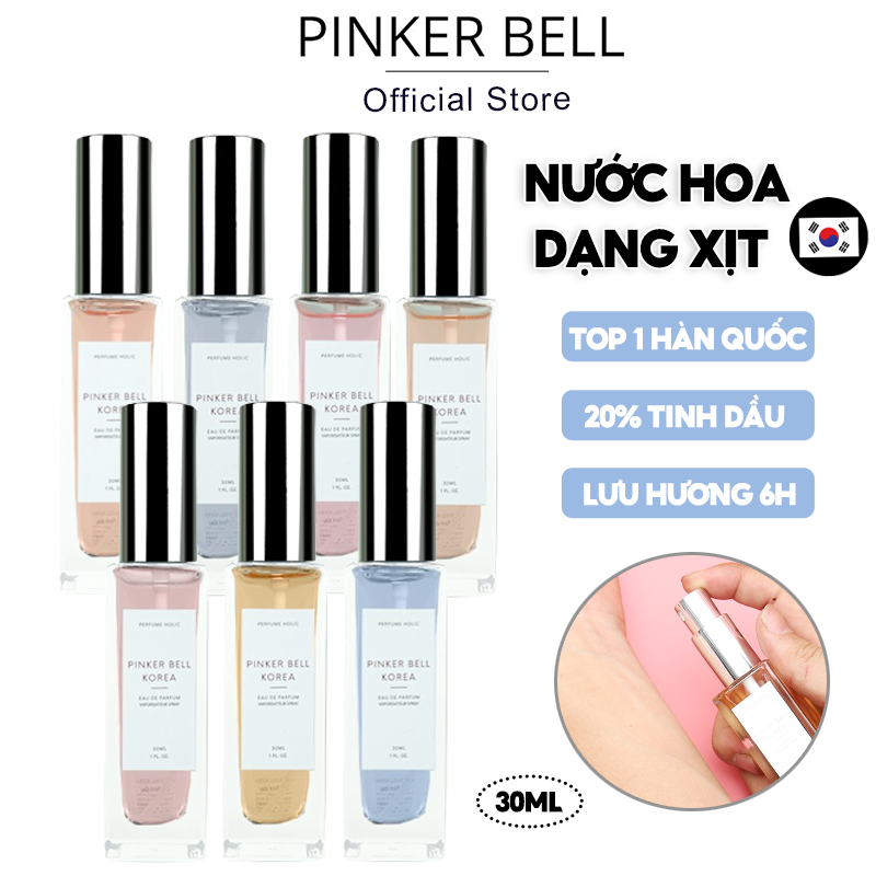 Nước Hoa Dạng Xịt Pinker Bell Korea Eau De Parfum 30ml