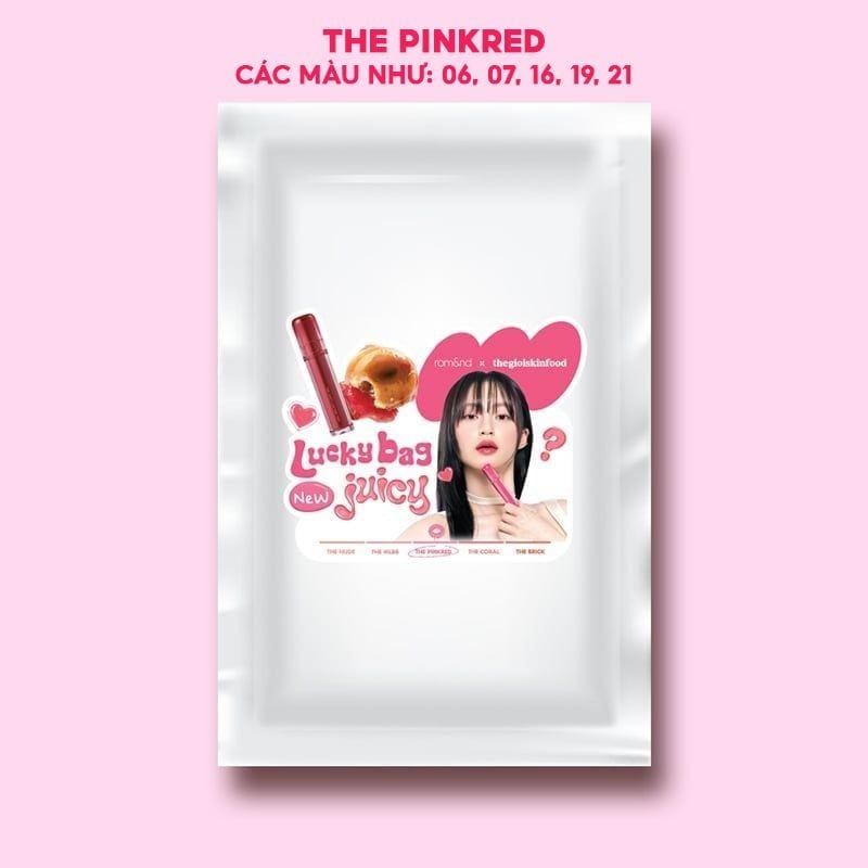 [Độc Quyền Thegioiskinfood] Túi Mù Son Môi Lucky Bag Romand The New Juicy - Mua 1 Được 4