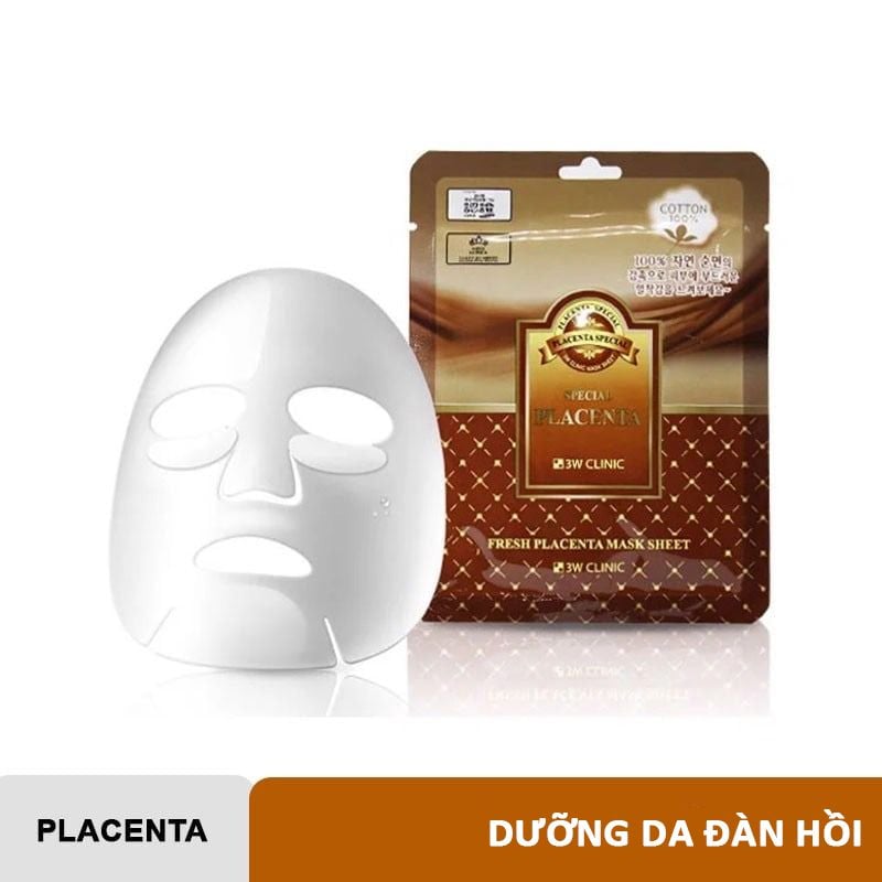 Mặt Nạ Dưỡng Da 3W Clinic Chiết Xuất Từ Thiên Nhiên Fresh Mask Sheet 23ml