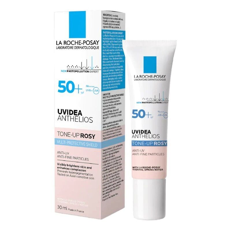Kem Chống Nắng La Roche-Posay Nâng Tông Da Sáng Hồng Uvidea Anthelios Tone-Up Rosy SPF50+ 30ml