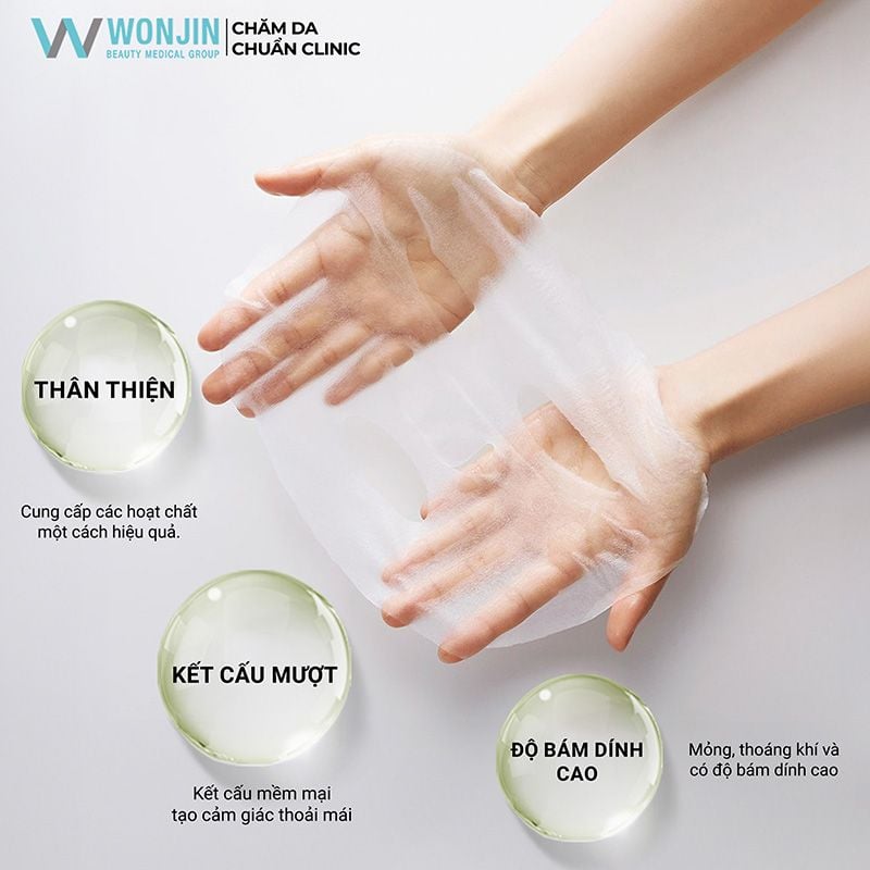 Mặt Nạ Cấp Ẩm, Hỗ Trợ Dưỡng Sáng Wonjin Effect Concentrated Essence Mask