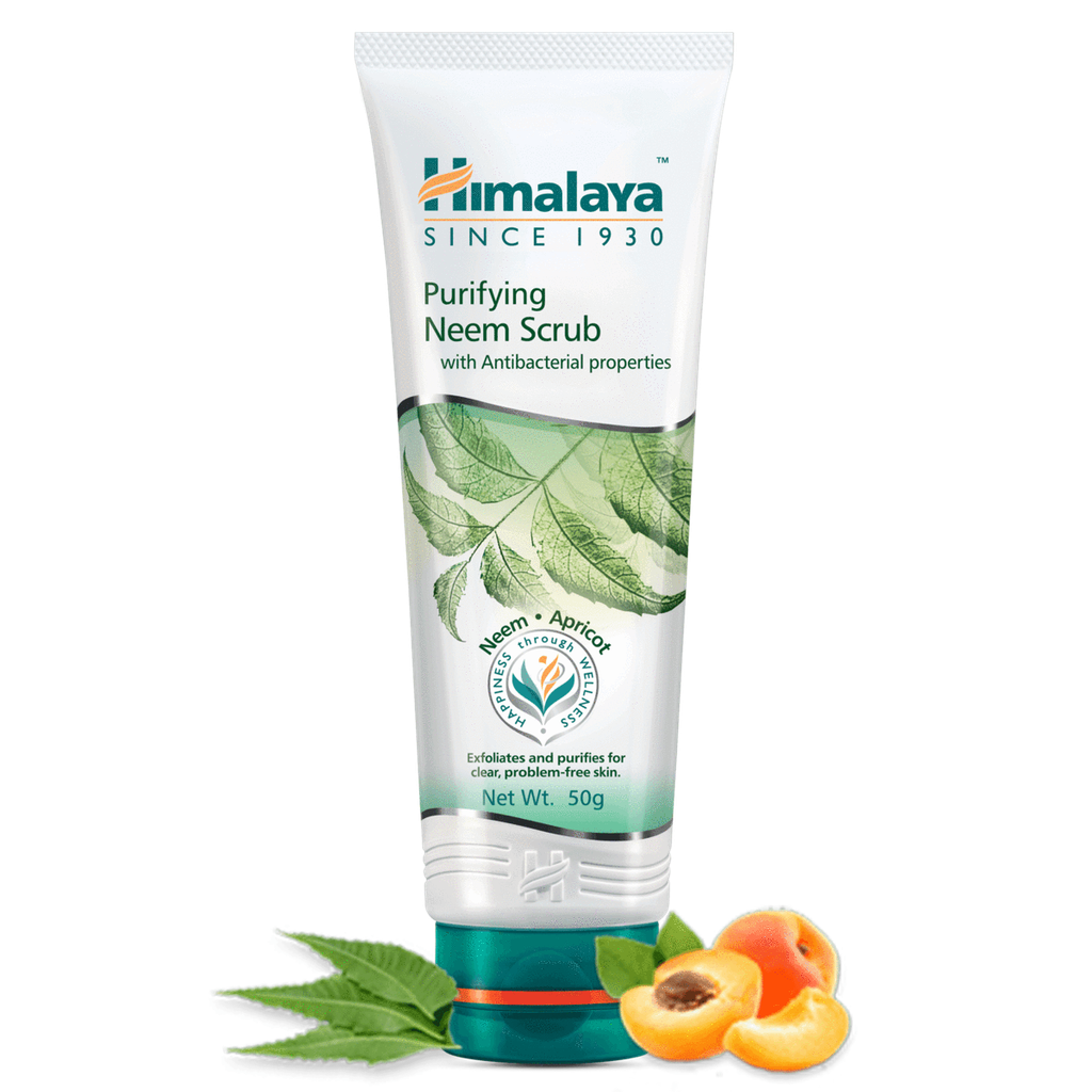 Tẩy Tế Bào Chết Himalaya Sạch Da, Sáng Mịn Chiết Xuất Lá Neem Purifying Neem Scrub 100ml