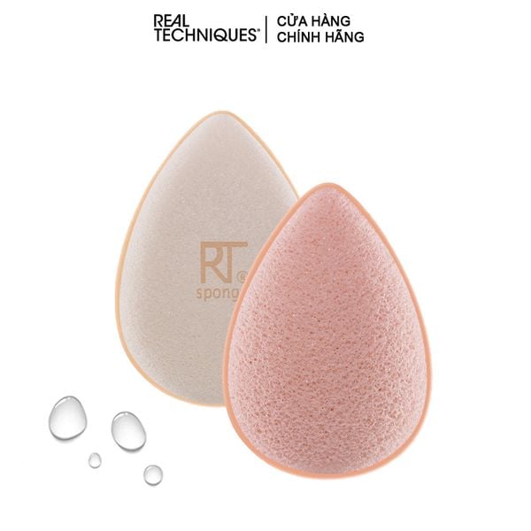  Bông Mút Rửa Mặt Real Techniques Tẩy Tế Bào Chết Miracle Cleanse Sponge 