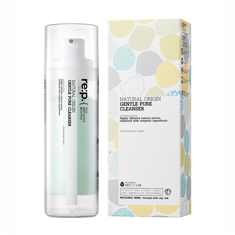 Sữa Rửa Mặt Re:p Dạng Gel Dịu Nhẹ Cho Da Nhạy Cảm Natural Origin Gentle Pure Cleanser 100ml