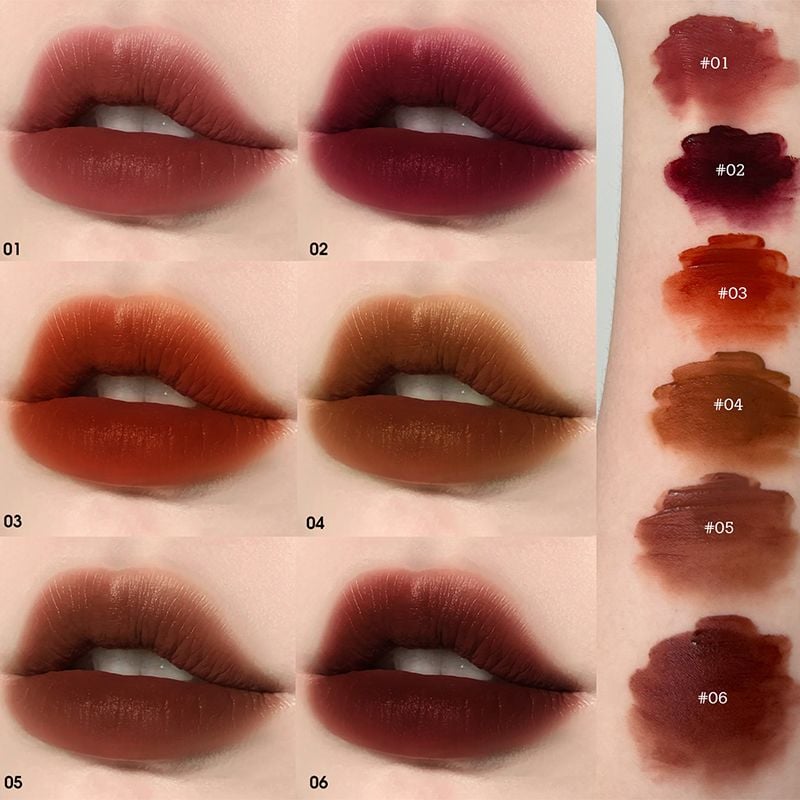 [SL1 - SL14] Son Kem Merzy Siêu Lì, Siêu Mịn Môi Soft Touch Lip Tint 3g