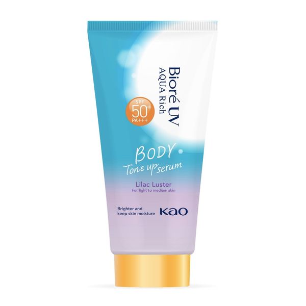  [Gift] Serum Chống Nắng Dưỡng Thể Biore UV Aqua Rich Lilac Luster 15ml - Trị Giá 50k 