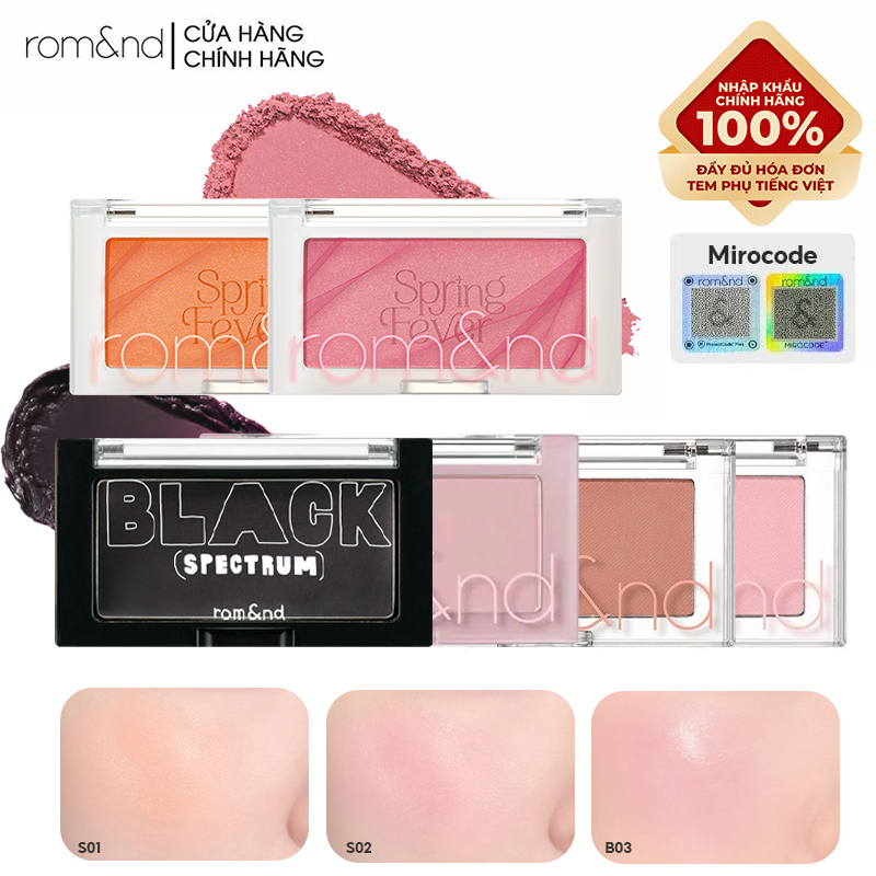 NEW Phấn Má Hồng Romand Ngọt Ngào Dạng Nén Better Than Cheek