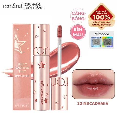 [Juicy Lasting Tint Starry Edition - Màu 23] Son Tint Lì Romand Juicy Lasting Tint Starry Edition 5.5g