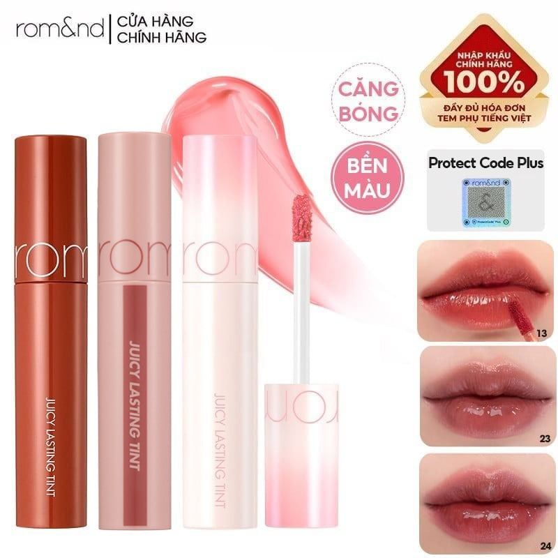 [MÀU 1-33] Son Tint Lì Romand Juicy Lasting Tint 5.5g