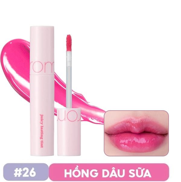 [MÀU 1-33] Son Tint Lì Romand Juicy Lasting Tint 5.5g