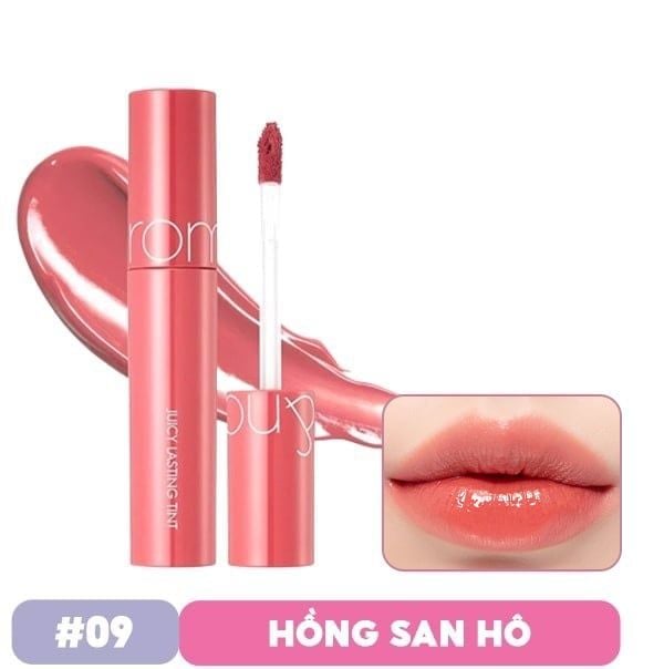 [MÀU 1-33] Son Tint Lì Romand Juicy Lasting Tint 5.5g