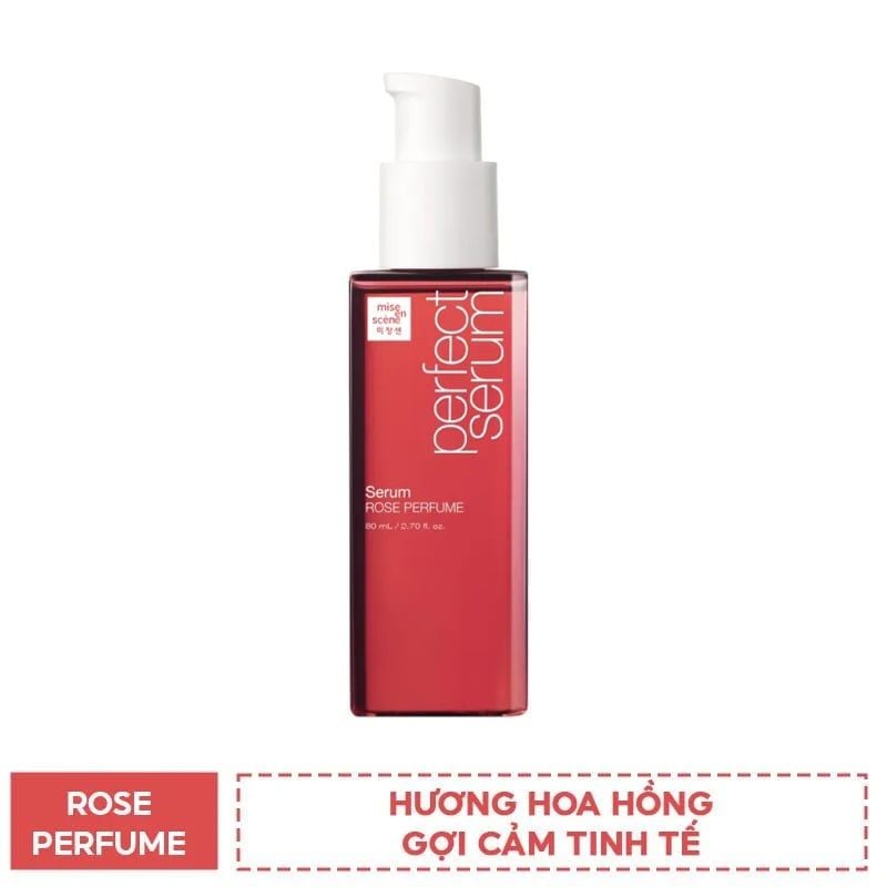 Tinh Chất Dưỡng, Phục Hồi Tóc, Giữ Nếp Tóc Khi Tạo Kiểu Mise En Scene Perfect Serum