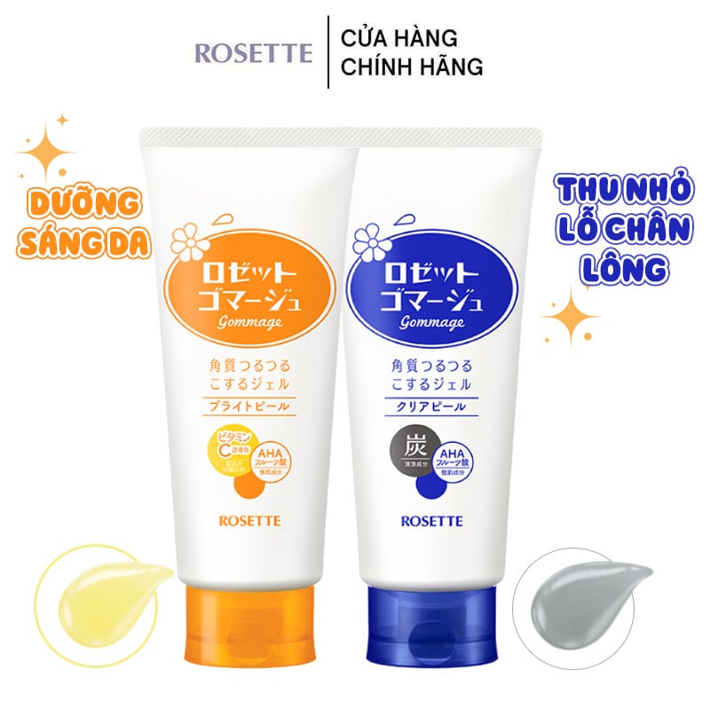 Tẩy Tế Bào Chết Chiết Xuất Từ Thiên Nhiên Nhật Bản Rosette Gommage 120g