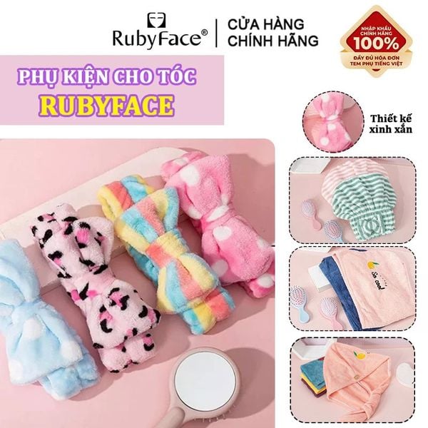  [NHẬP KHẨU] Set Phụ Kiện Cho Tóc RubyFace Dễ Thương, Xinh Xắn Hair Accessory 