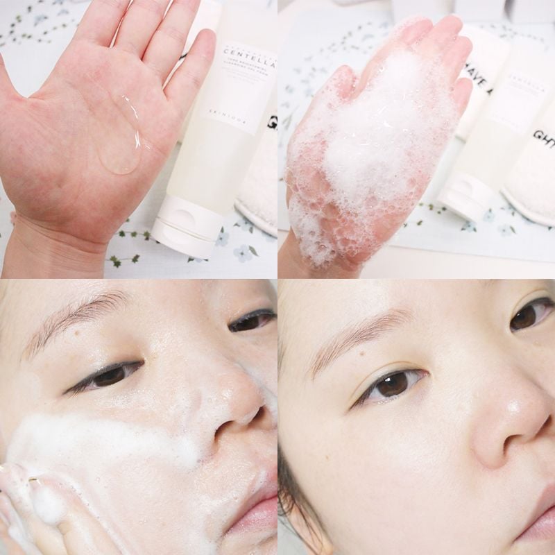 Sữa Rửa Mặt Skin1004 Hỗ Trợ Dưỡng Sáng Da Tone Brightening Cleansing Gel Foam 125ml