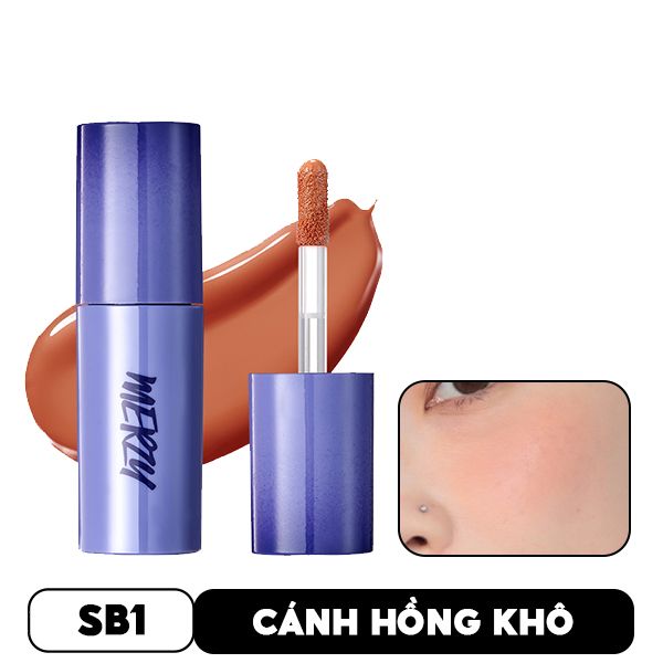 Má Hồng Dạng Lỏng Merzy Soft Touch Liquid Blusher 3g - Màu SB3 (date 9/2024)