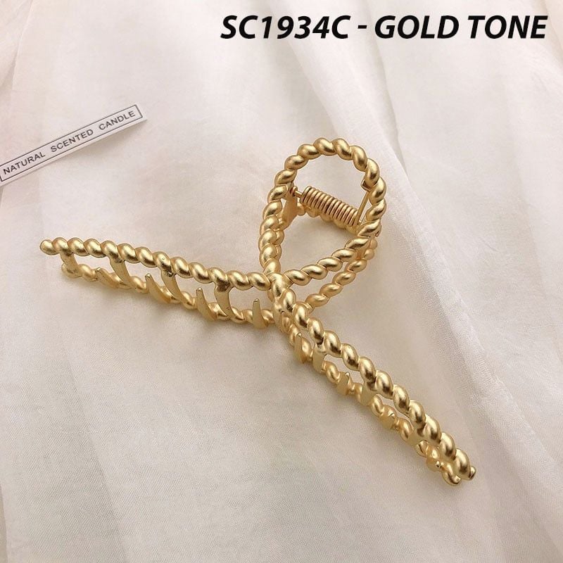 [NHẬP KHẨU] Kẹp Tóc Kiểu Dáng Thời Trang Phong Cách Hàn Quốc UNK Bow Hair Claw Clips