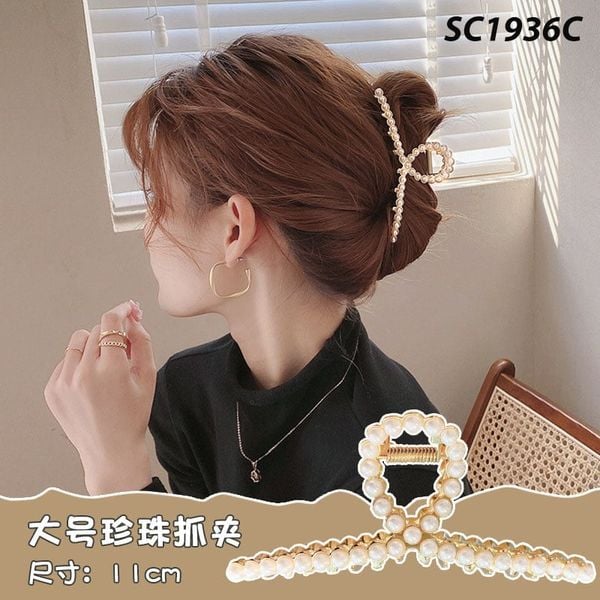  [NHẬP KHẨU] Kẹp Tóc UNK Kiểu Dáng Thời Trang Phong Cách Hàn Quốc Bow Hair Claw Clips 