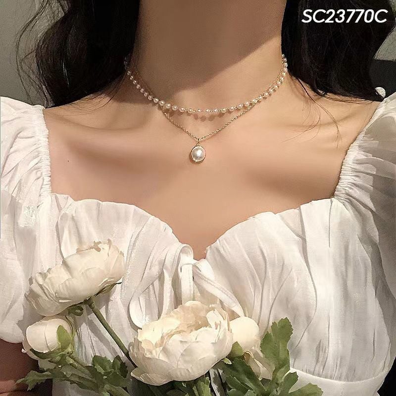 [NHẬP KHẨU] Vòng Cổ Nhiều Lớp, Phong Cách Thời Trang Nữ Tính Sang Trọng UNK Fashion Necklace