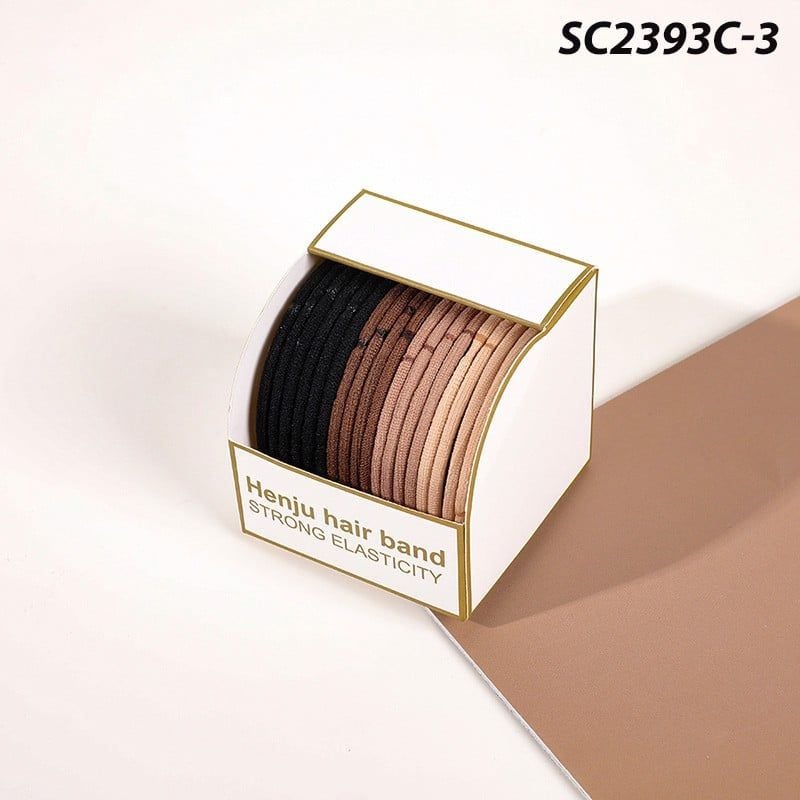 [NHẬP KHẨU] Dây Buộc Tóc Cao Su Co Giãn Thiết Kế Đơn Giản Phong Cách Hàn Quốc TOOLA Hair Bands Scrunchies