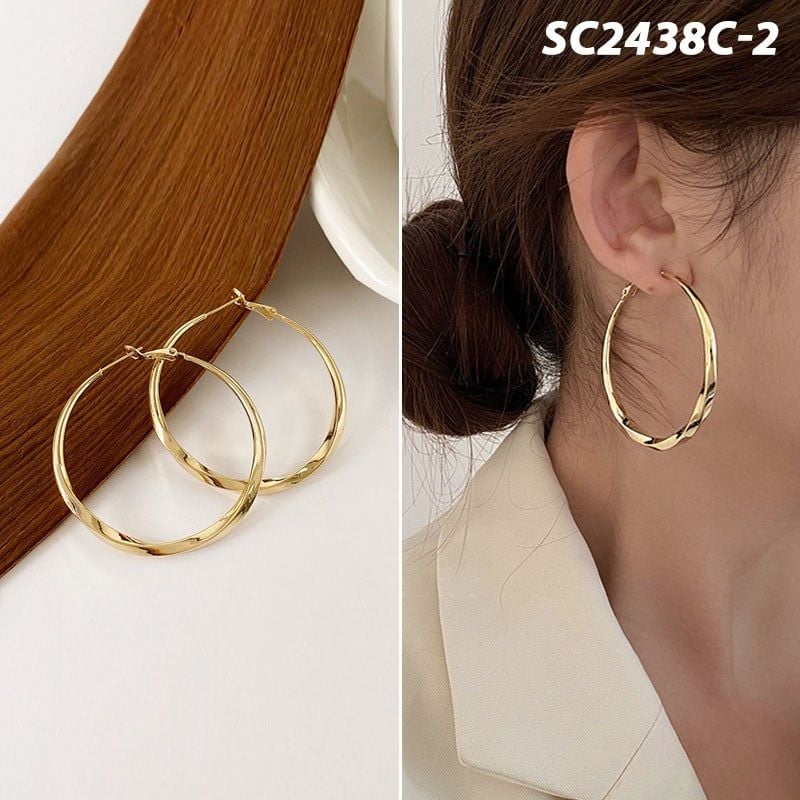 [NHẬP KHẨU] Bông Tai Khuyên Tròn, Đính Hạt Ngọc Trai Thời Trang, Nhiều Kiểu Dáng, Phong Cách Hàn Quốc TOOLA Fashion Earring