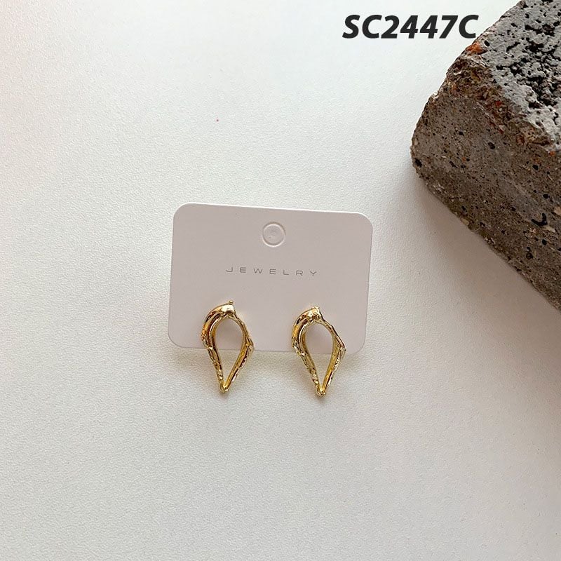 [NHẬP KHẨU] Bông Tai Khuyên Tròn, Đính Hạt Ngọc Trai Thời Trang, Nhiều Kiểu Dáng, Phong Cách Hàn Quốc TOOLA Fashion Earring
