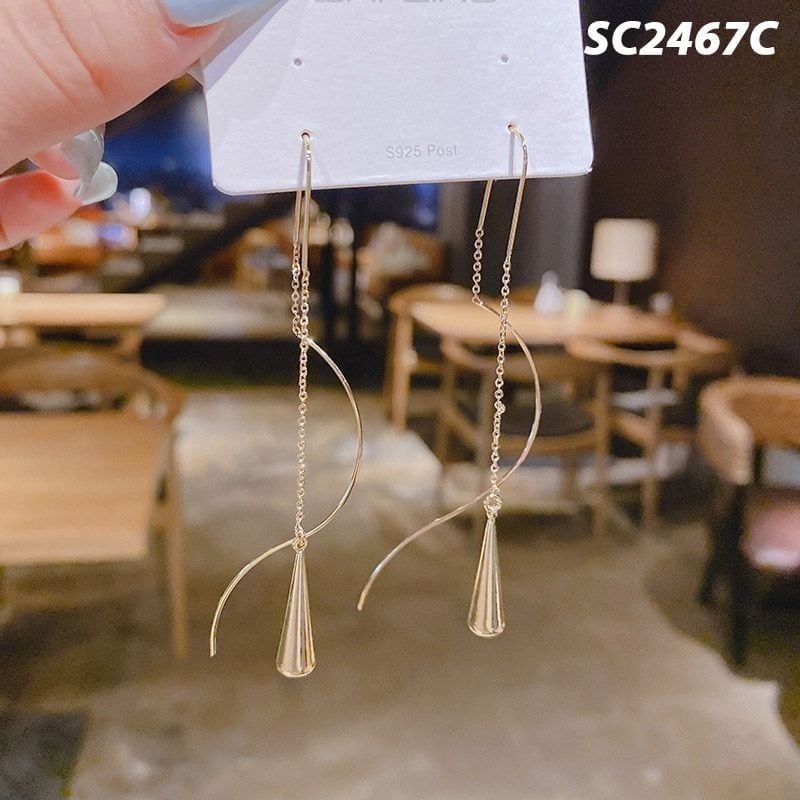 [NHẬP KHẨU] Bông Tai Khuyên Tròn, Đính Hạt Ngọc Trai Thời Trang, Nhiều Kiểu Dáng, Phong Cách Hàn Quốc TOOLA Fashion Earring