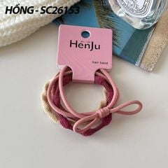 SET 4 DÂY - SC26153 - HỒNG