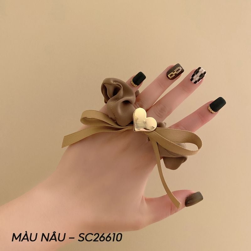 [NHẬP KHẨU] Dây Buộc Tóc Xinh Xắn, Thời Trang, Họa Tiết Dễ Thương, Phong Cách Hàn Quốc TOOLA Hair Bands Scrunchies