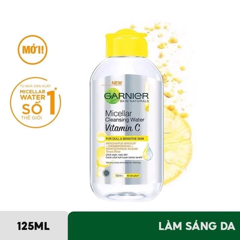 Nước Tẩy Trang Làm Sạch Sâu Garnier Micellar Cleansing Water