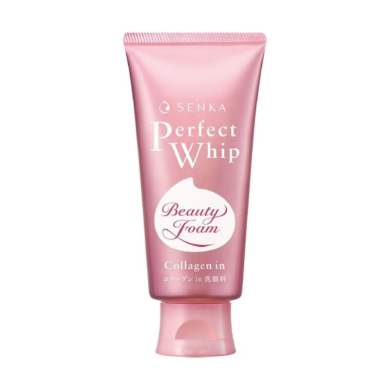 Sữa Rửa Mặt Tạo Bọt Senka Ẩm Mịn Perfect Whip Collagen In 120g