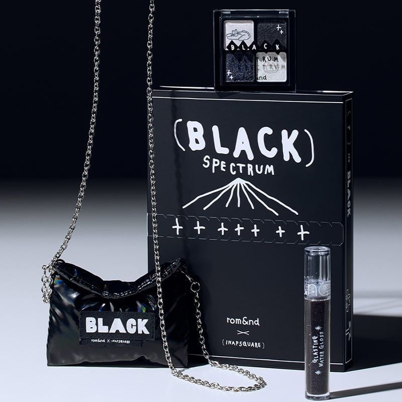 (Inapsquare) Set Trang Điểm Phiên Bản Giới Hạn Romand X Inapsquare Black Spectrum Edition