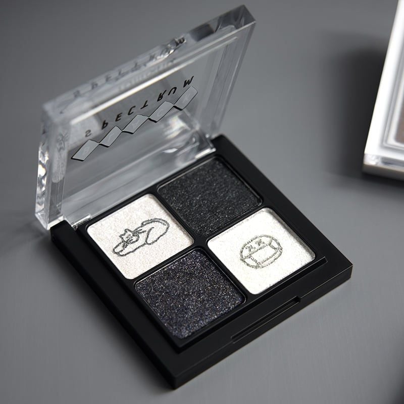 (Inapsquare) Set Trang Điểm Phiên Bản Giới Hạn Romand X Inapsquare Black Spectrum Edition