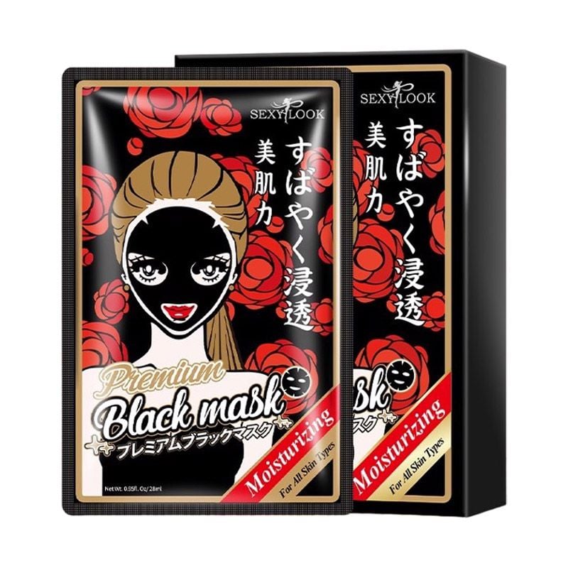 Mặt Nạ Đen Dưỡng Da Sexylook Intensive Moisturizing Black Facial Mask