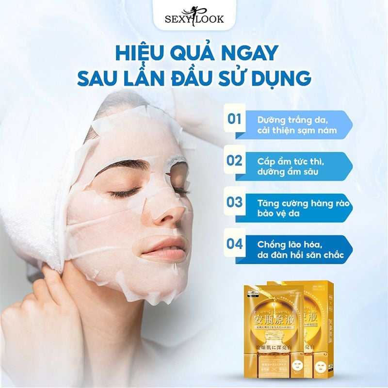 Mặt Nạ Tinh Dầu Dưỡng Ẩm, Sáng Da, Ngừa Mụn Sexylook Pure Essence Mask