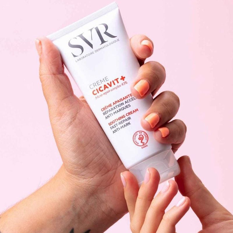 Kem Dưỡng SVR Làm Dịu Da Dành Cho Da Nứt Nẻ, Mẫn Đỏ Cicavit+ Cream 40ml