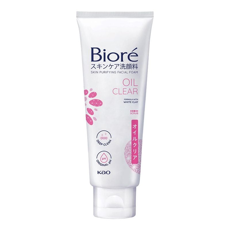 Sữa Rửa Mặt Tạo Bọt Bioré Chăm Sóc Da Skin Purifying Facial Foam
