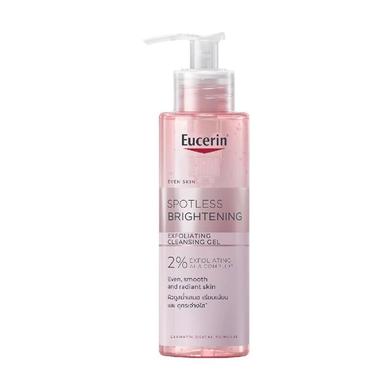 Gel Rửa Mặt Eucerin Tẩy Tế Bào Chết, Hỗ Trợ Làm Sáng Da Spotless Brightening Exfoliating Cleansing Gel 200ml