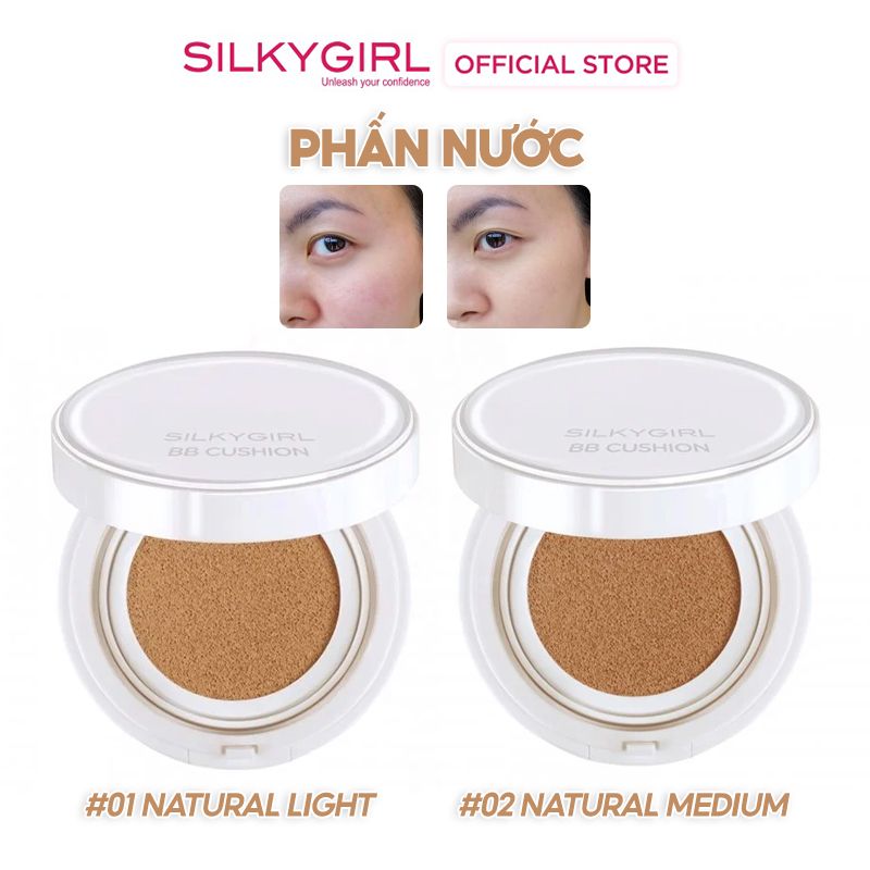 Phấn Nước Che Phủ Tốt, Kiềm Dầu Hiệu Quả Silkygirl Magic BB Cushion SPF50/PA+++ 15g