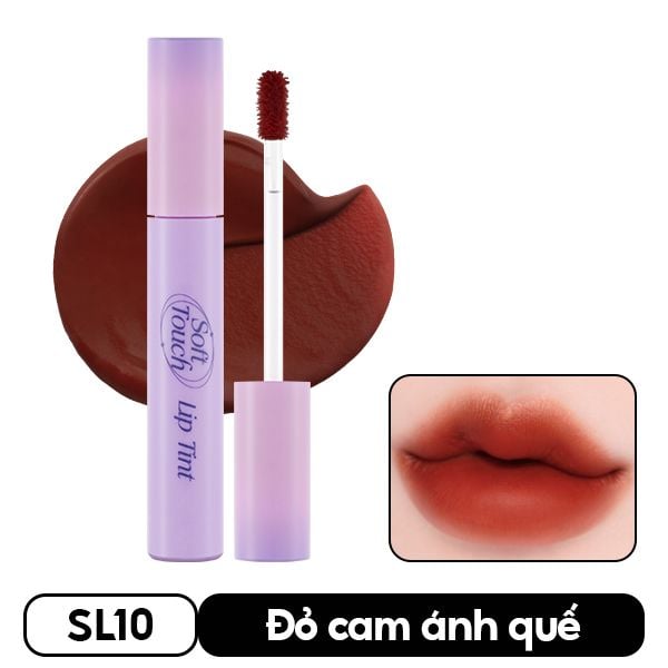 [SL1 - SL14] Son Kem Merzy Siêu Lì, Siêu Mịn Môi Soft Touch Lip Tint 3g