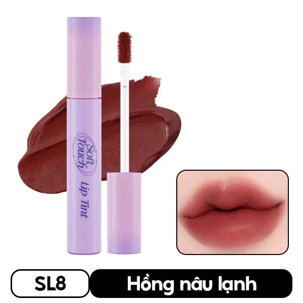 [SL1 - SL14] Son Kem Merzy Siêu Lì, Siêu Mịn Môi Soft Touch Lip Tint 3g