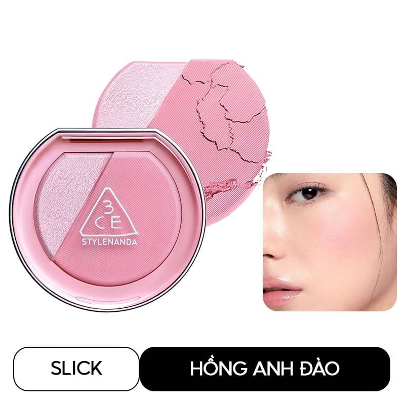 Phấn Má Hồng Bắt Sáng 3CE Blushlighter 9g