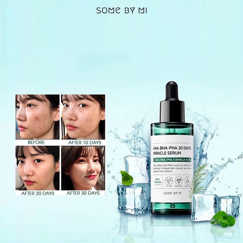 Serum Some By Mi Tinh Chất Cải Thiện Da Mụn Some By Mi AHA-BHA-PHA 30 Days Miracle Serum