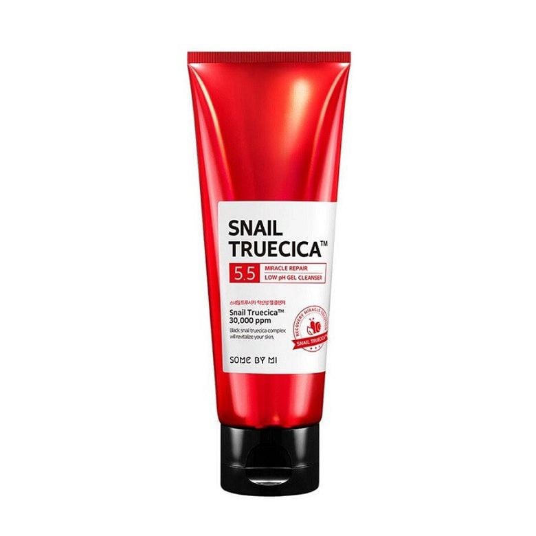 Sữa Rửa Mặt Dạng Gel Some by Mi Hỗ Trợ Phục Hồi Da Snail Truecica Miracle Repair Low PH Gel Cleanser